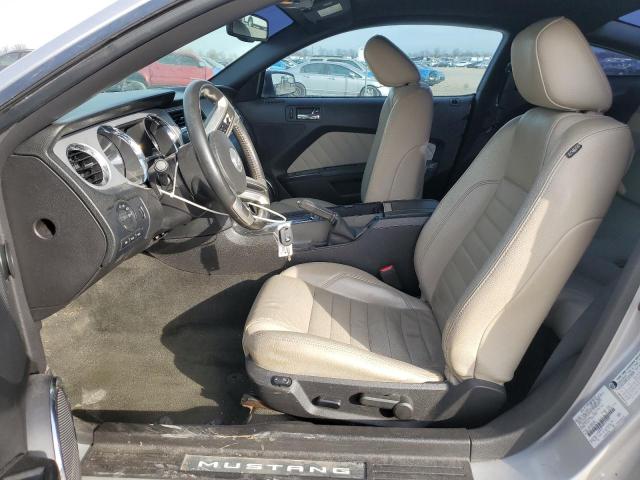 1ZVBP8AM0C5233207 - 2012 FORD MUSTANG SILVER photo 7