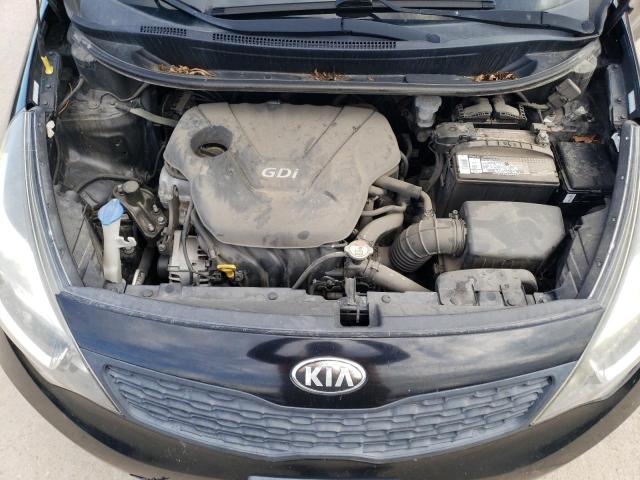 KNADM4A32D6239023 - 2013 KIA RIO LX BLACK photo 11