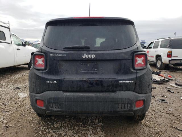 ZACCJBAB7HPG56126 - 2017 JEEP RENEGADE SPORT Սև լուսանկար 6