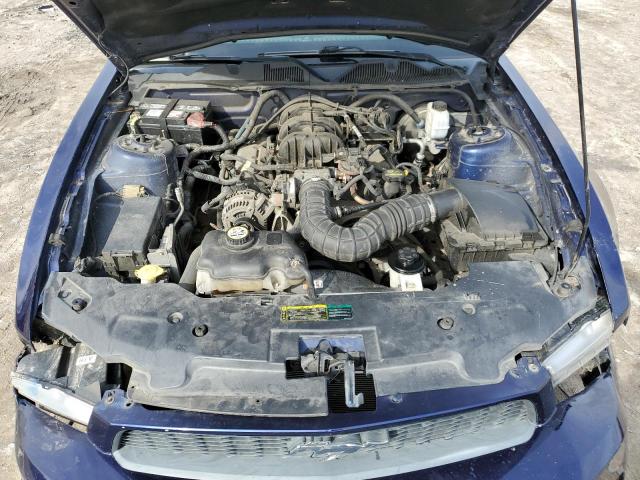 1ZVBP8ANXA5128471 - 2010 FORD MUSTANG BLUE photo 11