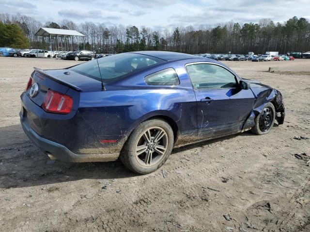 1ZVBP8ANXA5128471 - 2010 FORD MUSTANG BLUE photo 3