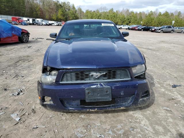 1ZVBP8ANXA5128471 - 2010 FORD MUSTANG BLUE photo 5