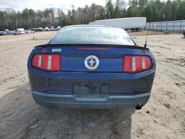 1ZVBP8ANXA5128471 - 2010 FORD MUSTANG BLUE photo 6