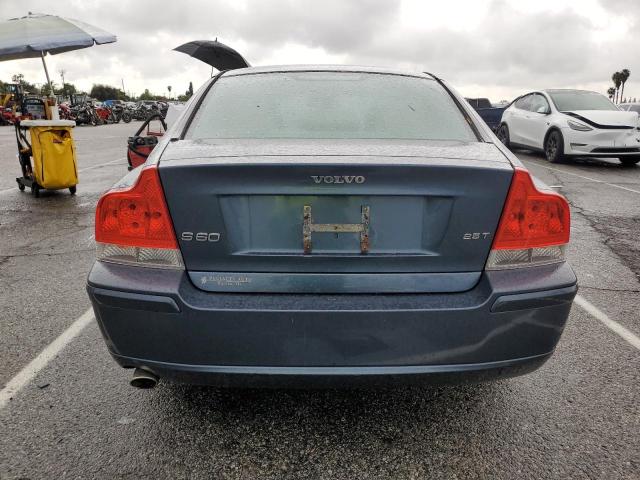 YV1RS592462543393 - 2006 VOLVO S60 2.5T BLUE photo 6
