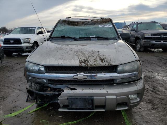 1GNDT13S222283317 - 2002 CHEVROLET TRAILBLAZE SILVER photo 5