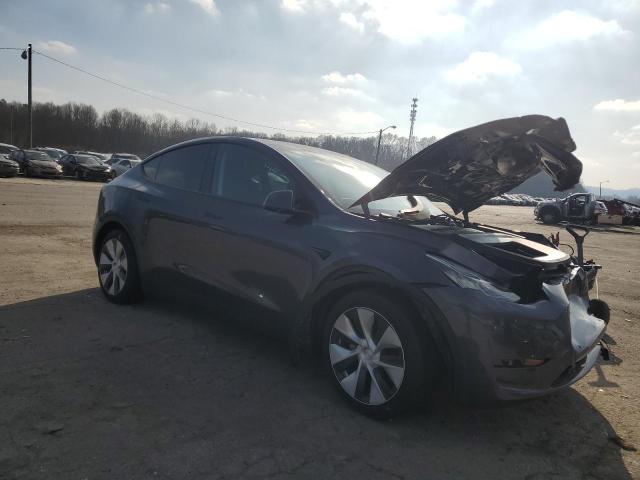 7SAYGDEE1NF447734 - 2022 TESLA MODEL Y GRAY photo 4