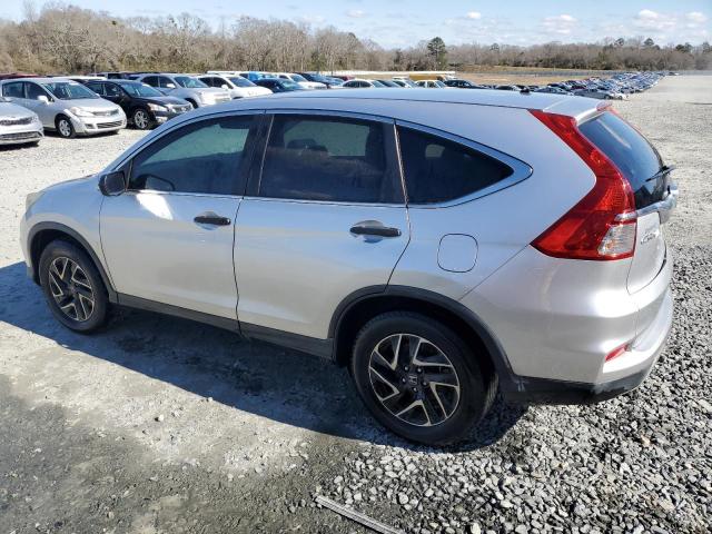 2HKRM3H47GH513943 - 2016 HONDA CR-V SE SILVER photo 2