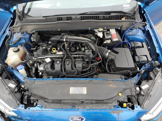 3FA6P0D94LR151528 - 2020 FORD FUSION TITANIUM BLUE photo 11