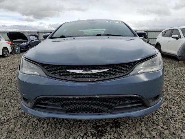 1C3CCCDG2FN567405 - 2015 CHRYSLER 200 S BLUE photo 5