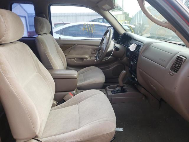 5TESN92N41Z751840 - 2001 TOYOTA TACOMA XTRACAB PRERUNNER წითელი ფოტო 5