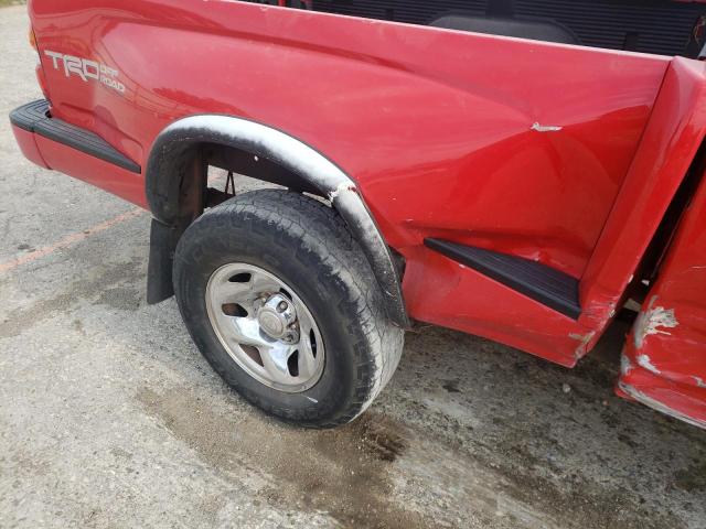 5TESN92N41Z751840 - 2001 TOYOTA TACOMA XTRACAB PRERUNNER წითელი ფოტო 9