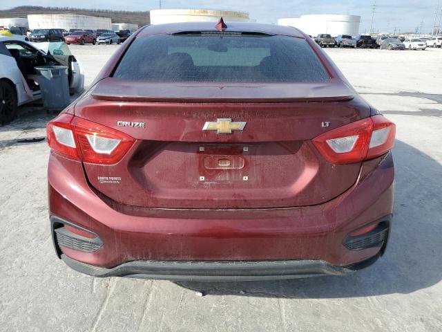 1G1BE5SM4G7287408 - 2016 CHEVROLET CRUZE LT MAROON photo 6