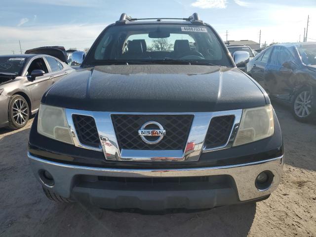 1N6AD0ER1BC431137 - 2011 NISSAN FRONTIER S BLACK photo 5