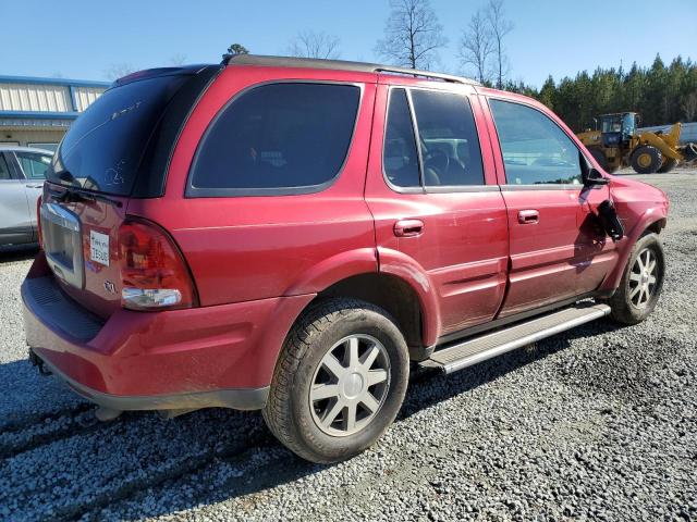 5GADS13S242263973 - 2004 BUICK RAINIER CXL RED photo 3