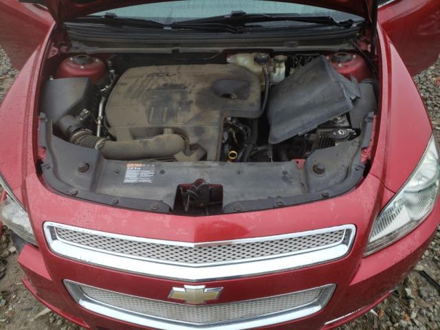1G1ZE5E00CF261766 - 2012 CHEVROLET MALIBU LTZ ბურგუნდია ფოტო 11