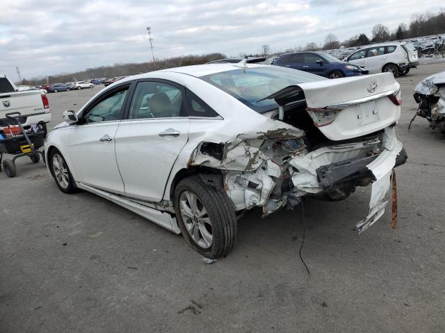 5NPEC4ACXBH113022 - 2011 HYUNDAI SONATA SE WHITE photo 2