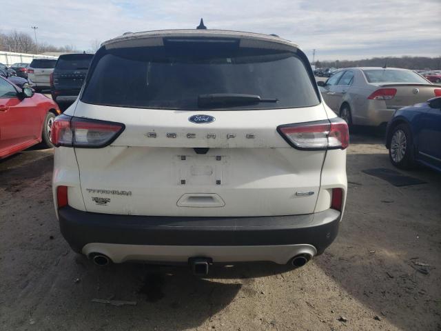 1FMCU9J91LUB94923 - 2020 FORD ESCAPE TITANIUM WHITE photo 6