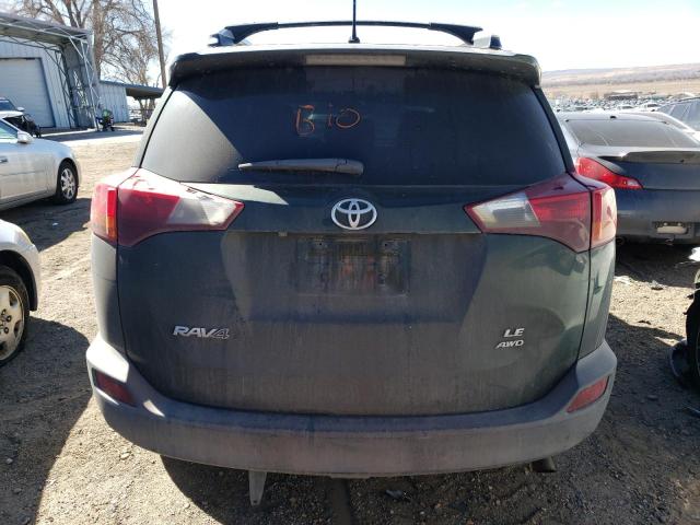 2T3BFREV2DW106855 - 2013 TOYOTA RAV4 LE GREEN photo 6