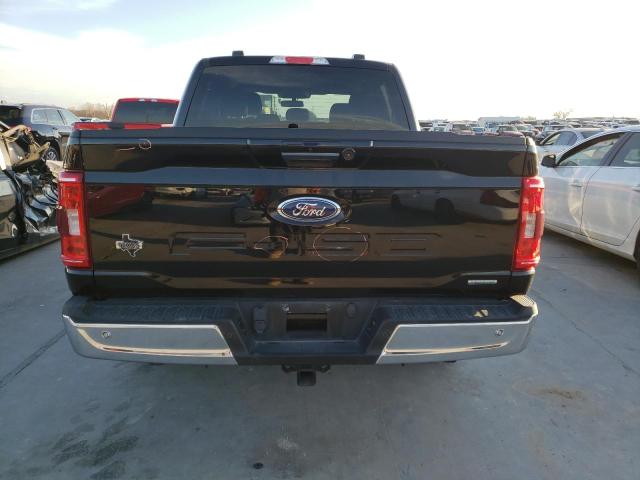 1FTEW1CP2MKD32342 - 2021 FORD F150 SUPERCREW BLACK photo 6