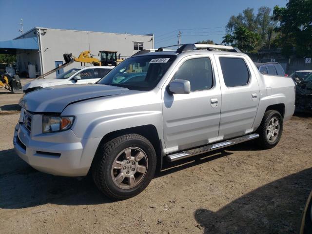 2HJYK165X7H551656 - 2007 HONDA RIDGELINE RTL SILVER photo 1