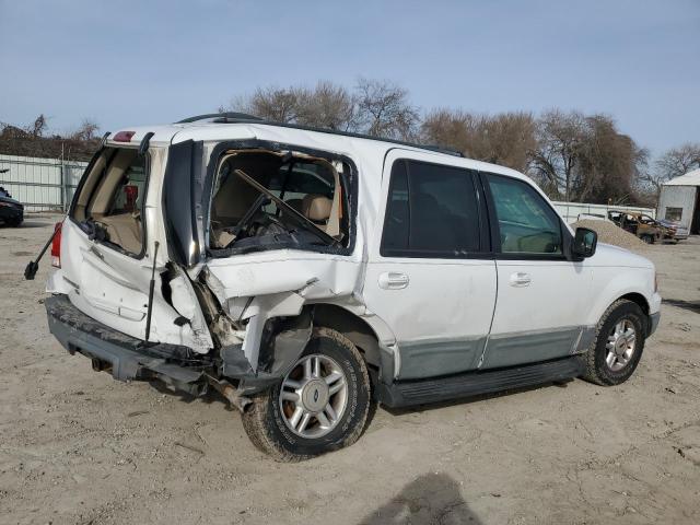 1FMRU15WX3LB82450 - 2003 FORD EXPEDITION XLT WHITE photo 3