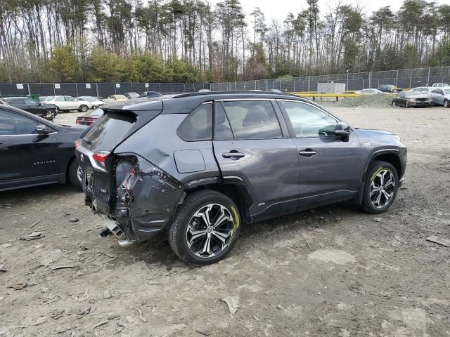 JTMFB3FV4MD008433 - 2021 TOYOTA RAV4 PRIME XSE GRAY photo 3