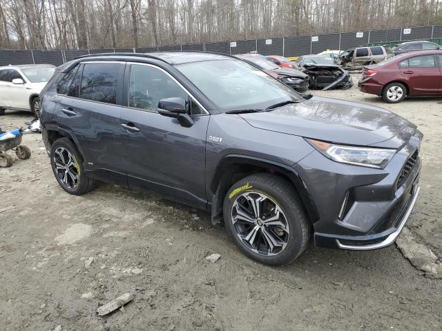 JTMFB3FV4MD008433 - 2021 TOYOTA RAV4 PRIME XSE GRAY photo 4