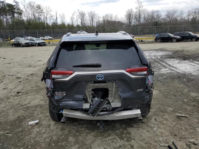 JTMFB3FV4MD008433 - 2021 TOYOTA RAV4 PRIME XSE GRAY photo 6