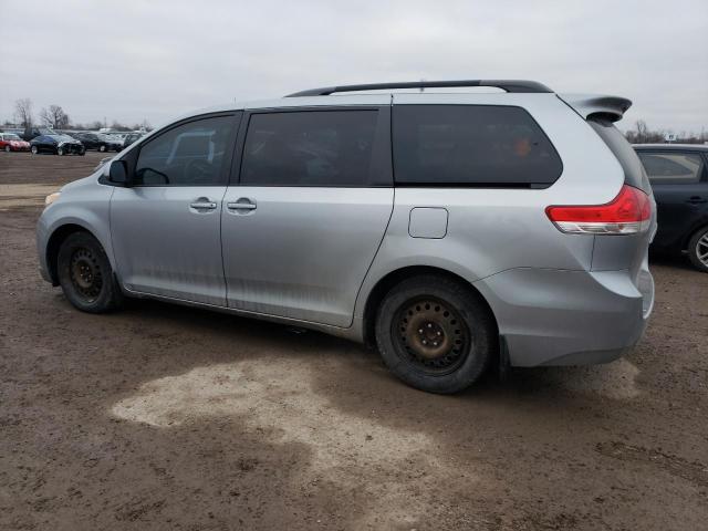 5TDKK3DC1BS091482 - 2011 TOYOTA SIENNA LE BLUE photo 2