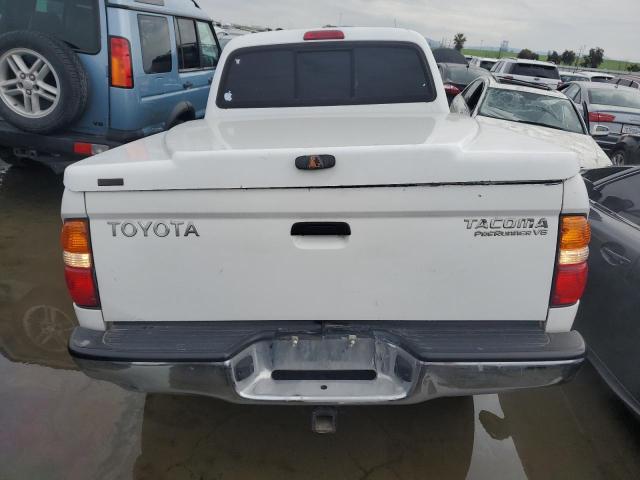 5TEGN92N34Z421407 - 2004 TOYOTA TACOMA DOUBLE CAB PRERUNNER WHITE photo 6