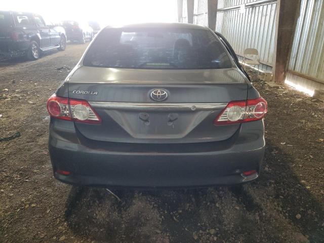 5YFBU4EE2DP142421 - 2013 TOYOTA COROLLA BASE GRAY photo 6