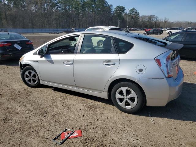 JTDKN3DU6D5546805 - 2013 TOYOTA PRIUS SILVER photo 2