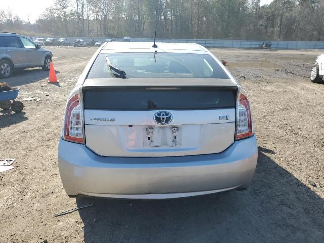 JTDKN3DU6D5546805 - 2013 TOYOTA PRIUS SILVER photo 6