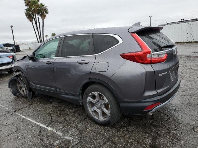 7FARW1H58KE033834 - 2019 HONDA CR-V EX GRAY photo 2