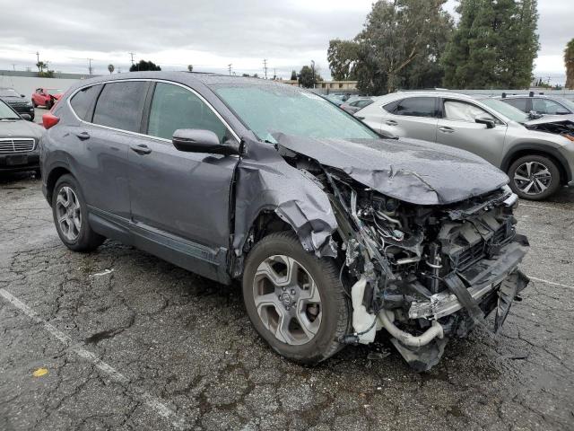 7FARW1H58KE033834 - 2019 HONDA CR-V EX GRAY photo 4