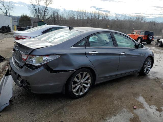 5NPEC4AB4DH510445 - 2013 HYUNDAI SONATA SE GRAY photo 3