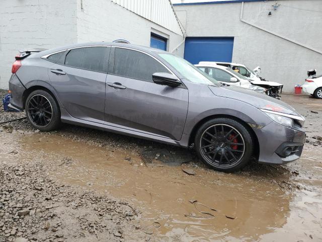 19XFC1F77GE207904 - 2016 HONDA CIVIC EXL ნაცრისფერი ფოტო 4