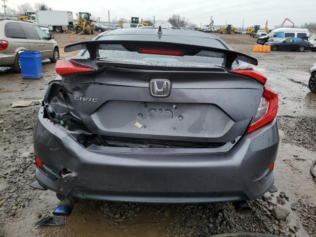 19XFC1F77GE207904 - 2016 HONDA CIVIC EXL ნაცრისფერი ფოტო 6