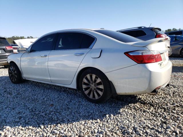 1HGCR3F8XDA010103 - 2013 HONDA ACCORD EXL WHITE photo 2