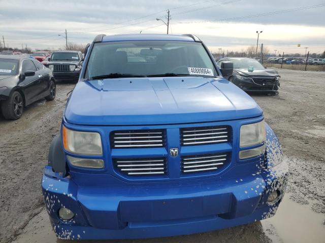 1D8GT58618W101151 - 2008 DODGE NITRO R/T BLUE photo 5