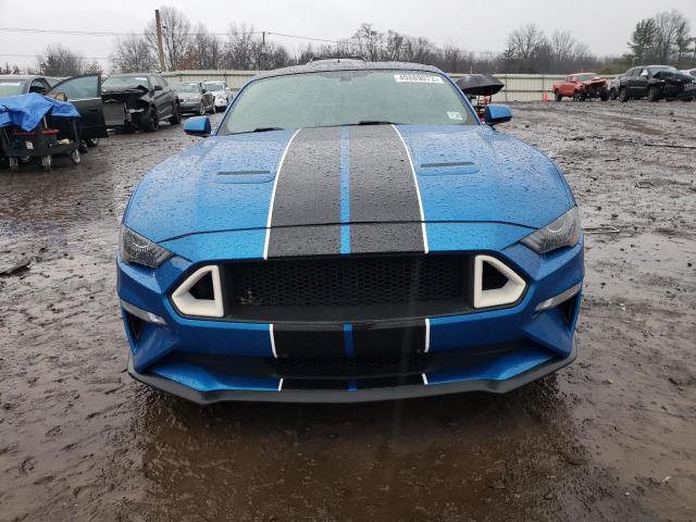1FA6P8CFXK5108724 - 2019 FORD MUSTANG GT BLUE photo 5