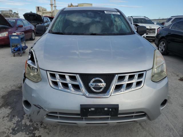 JN8AS5MT1DW506153 - 2013 NISSAN ROGUE S GRAY photo 5