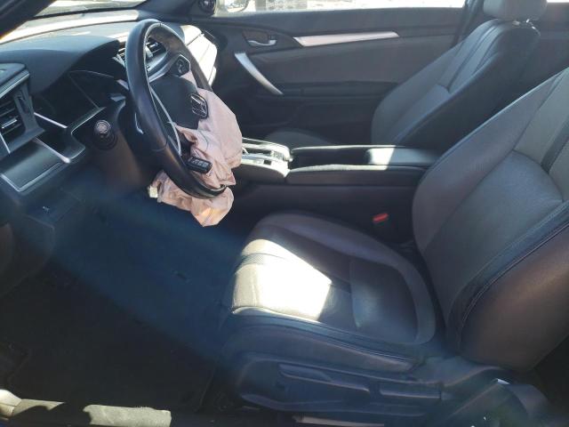 2HGFC3B77JH356103 - 2018 HONDA CIVIC EXL ლურჯი ფოტო 7