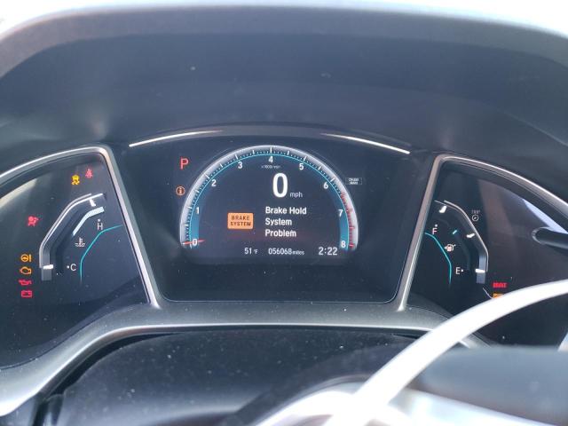 2HGFC3B77JH356103 - 2018 HONDA CIVIC EXL ლურჯი ფოტო 9