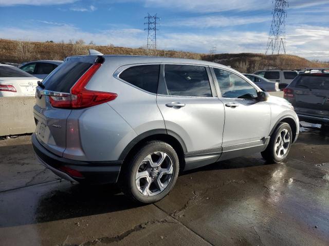 7FARW2H5XJE069576 - 2018 HONDA CR-V EX SILVER photo 3