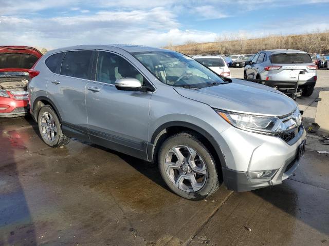 7FARW2H5XJE069576 - 2018 HONDA CR-V EX SILVER photo 4