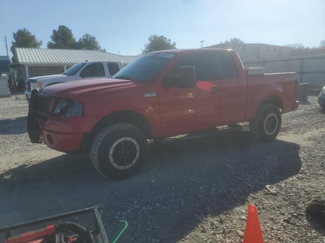 1FTRX14WX7FA47034 - 2007 FORD F150 RED photo 1