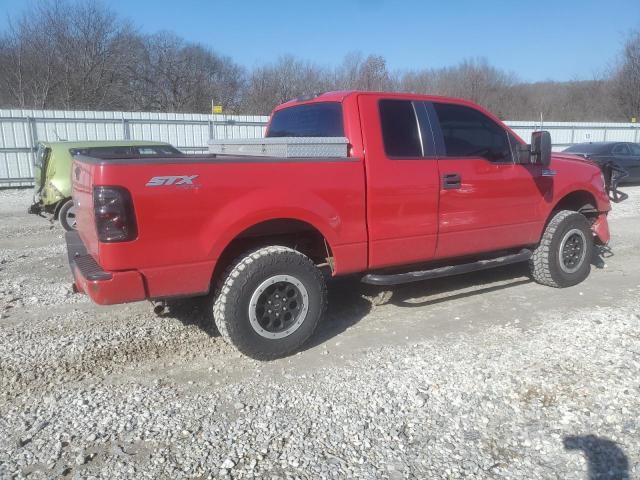 1FTRX14WX7FA47034 - 2007 FORD F150 RED photo 3