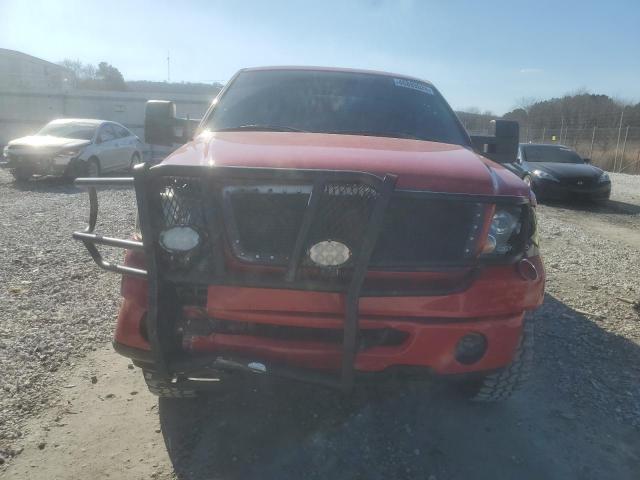 1FTRX14WX7FA47034 - 2007 FORD F150 RED photo 5