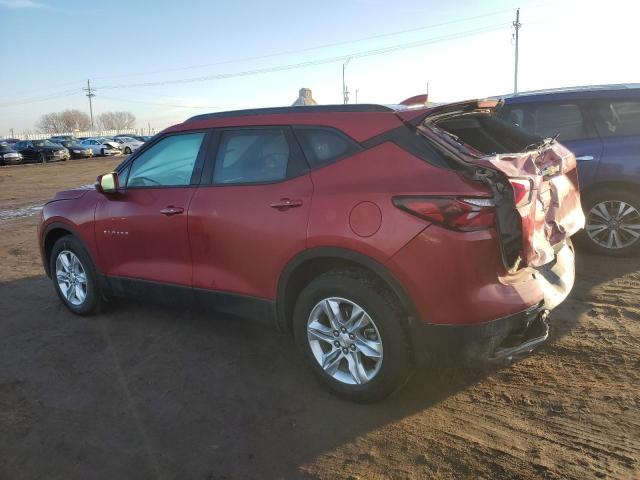 3GNKBGRS5KS621480 - 2019 CHEVROLET BLAZER 2LT MAROON photo 2